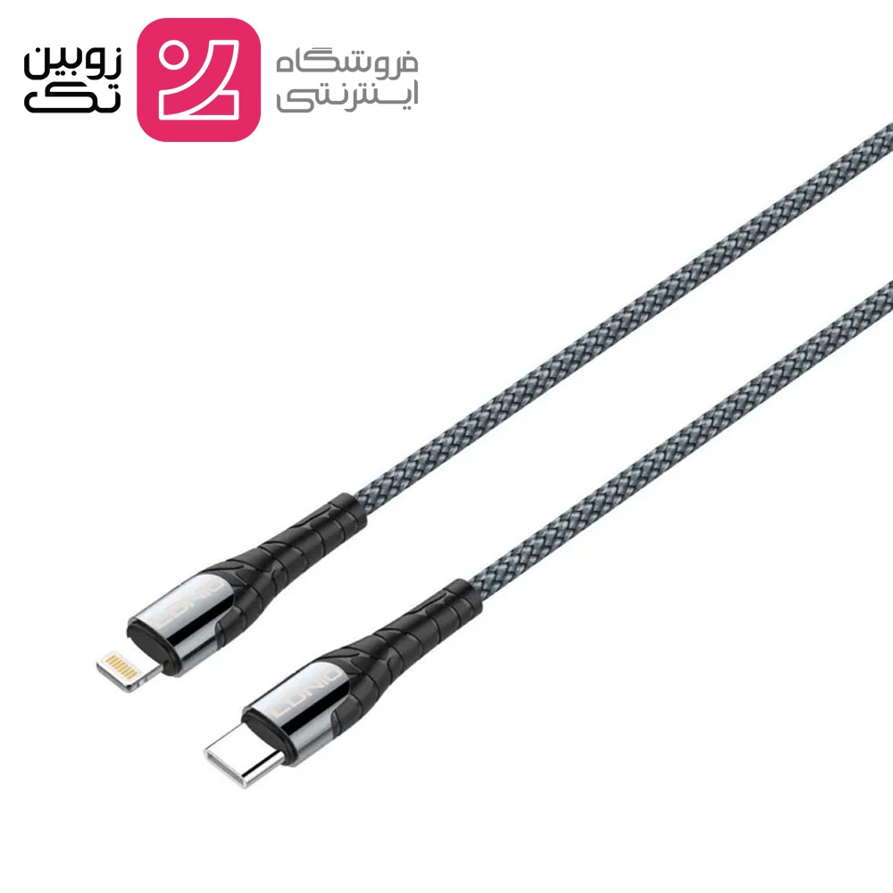 کابل شارژ سریع type-c to lightning برند LDNIO مدل LC111