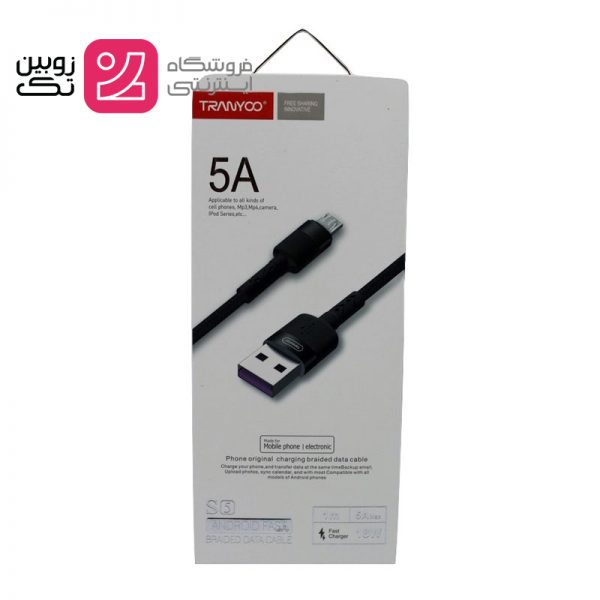 کابل شارژ microUSB برند Tranyoo مدل T-S 5V