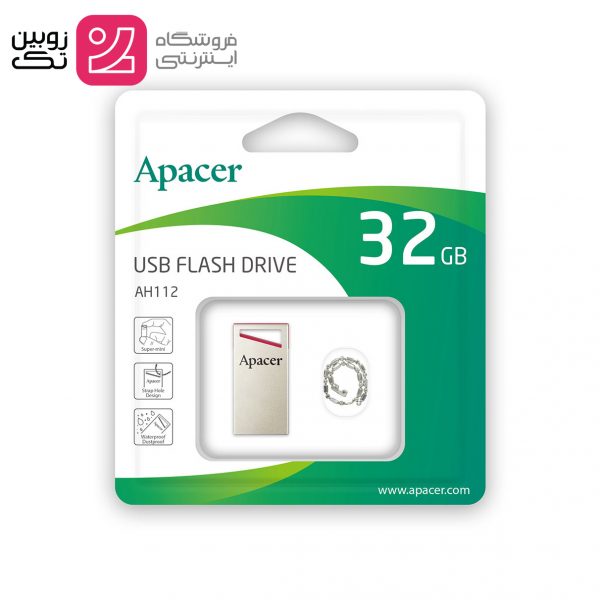 فلش مموری 32GB برند Apacer مدل AH112