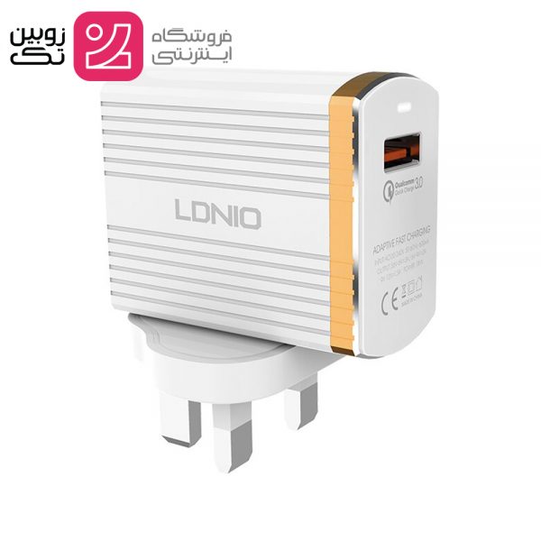 شارژر 18w QUICK برند LDNIO مدل a1302q