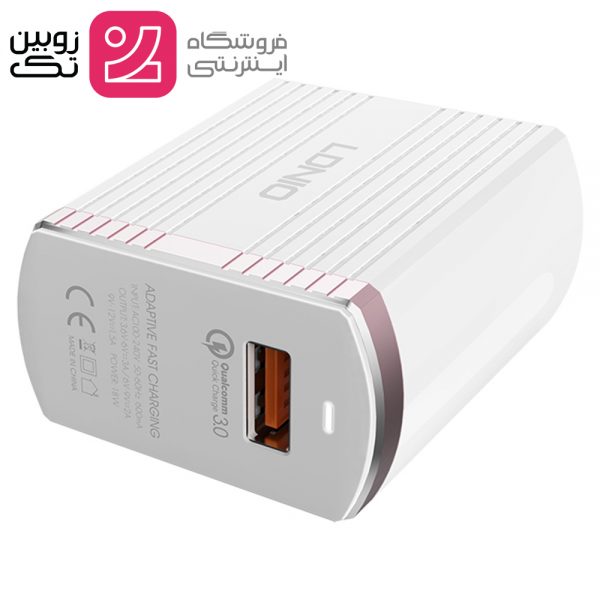 شارژر 18w QUICK برند LDNIO مدل a1302q